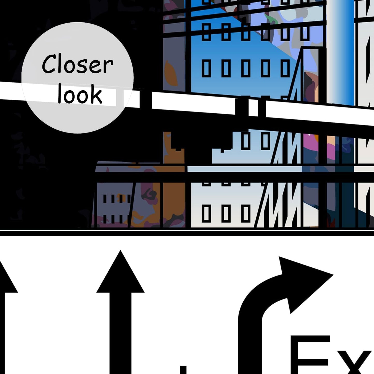 AFZEVEB-Hand-Painted New York City Wallpaper Wall murals for Bathroom 159"x107" (Not Peel and Stick)