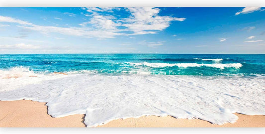 artgeist Premium Wall Mural Beach 216x98 in - Non-Woven Photo Wallpaper Art Print Fleece Wall Mural Decoration Poster Picture Design Nature Sea Landscape c-B-0035-a-b