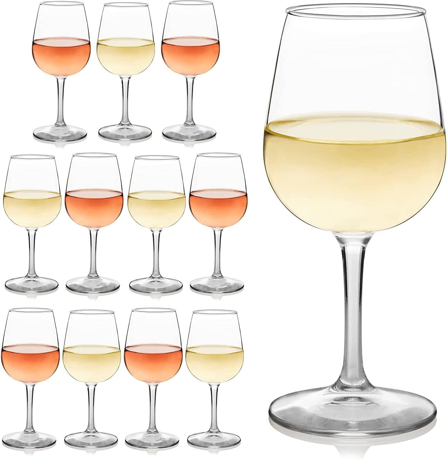 Libbey All-Purpose Wine Party Glasses, 12.75-ounce, Set of 12