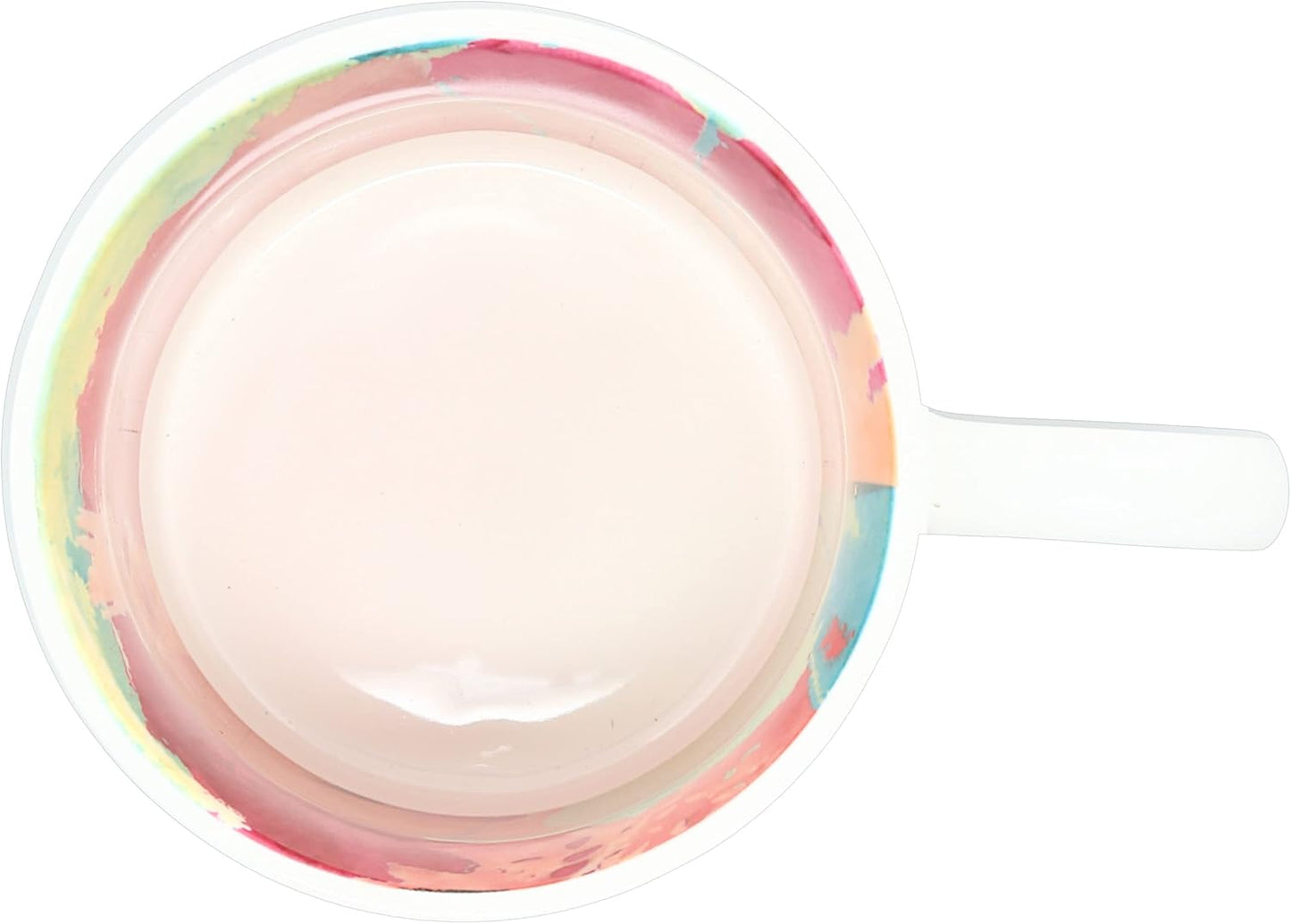 You Are So Special - 16 Oz Debossed Butterfly Rainbow Stripe Coffee Cup Mug