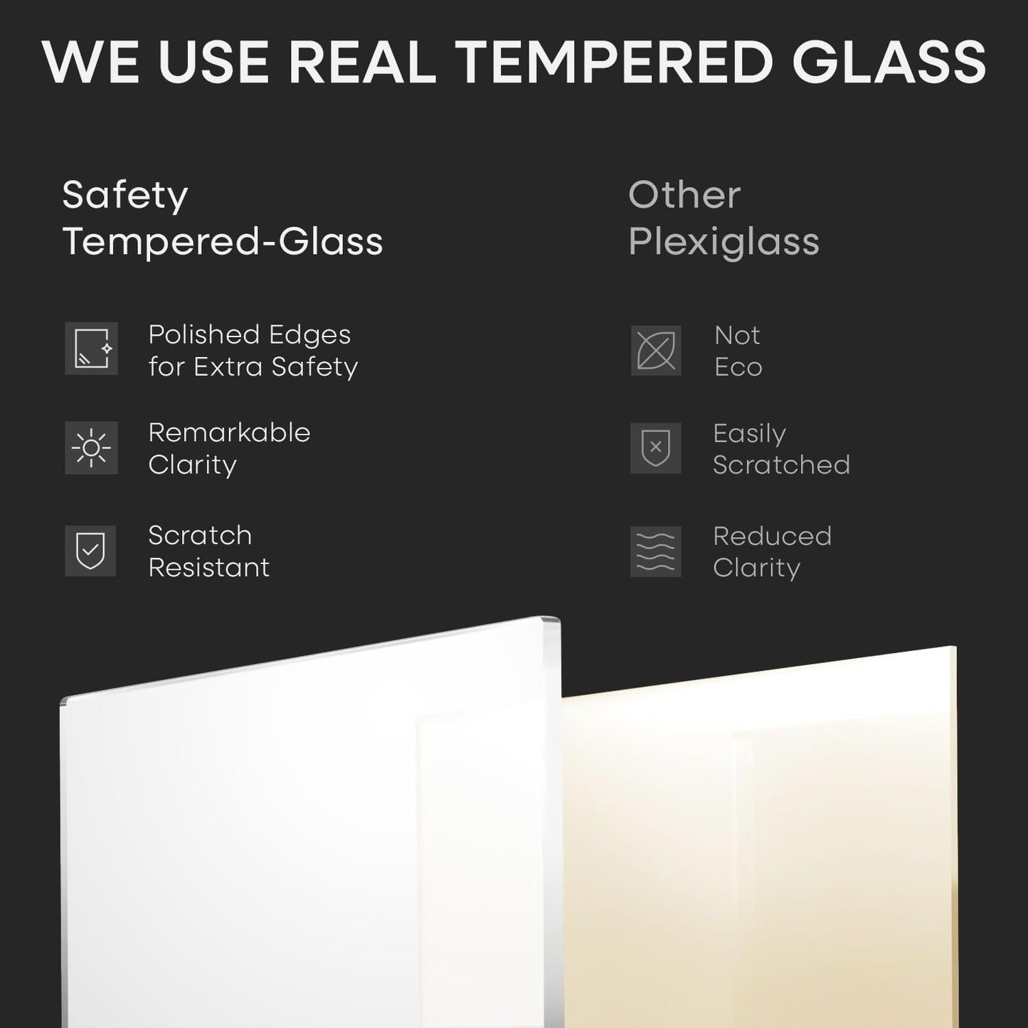 Homeforia A2 White Wood Frame, High End Oak 16.5 x 23.4 White Wooden Poster Frames Matted to 11.7 by 16.5 in Photo, A2 Size Wood Picture Frame with Mat A3 for Print, Tempered Glass, Wall Kit, Set of 1