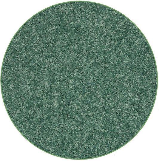 KOECKRITZ Soft and Colorful Kids Classroom Area Rugs (Passes Flammability Pill Test) Many Sizes and Bright Colors to Select from (8' Round, Froggy)