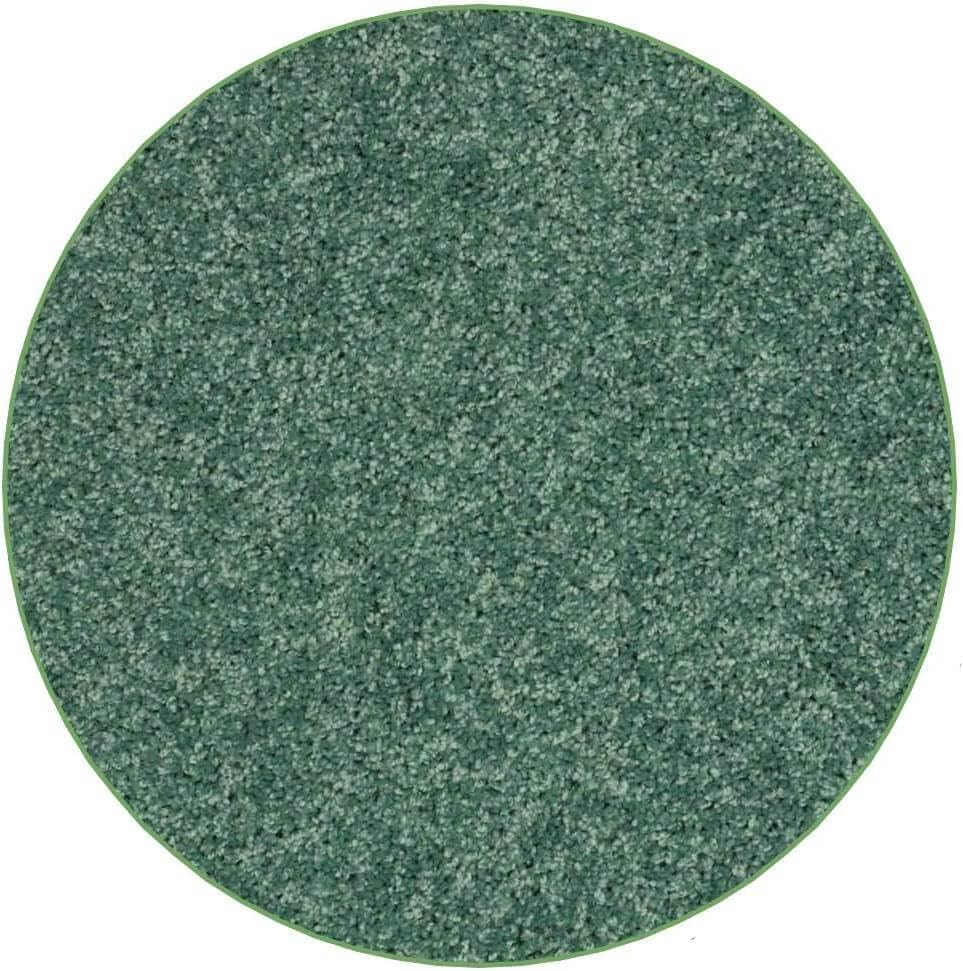 KOECKRITZ Soft and Colorful Kids Classroom Area Rugs (Passes Flammability Pill Test) Many Sizes and Bright Colors to Select from (3' Round, Froggy)