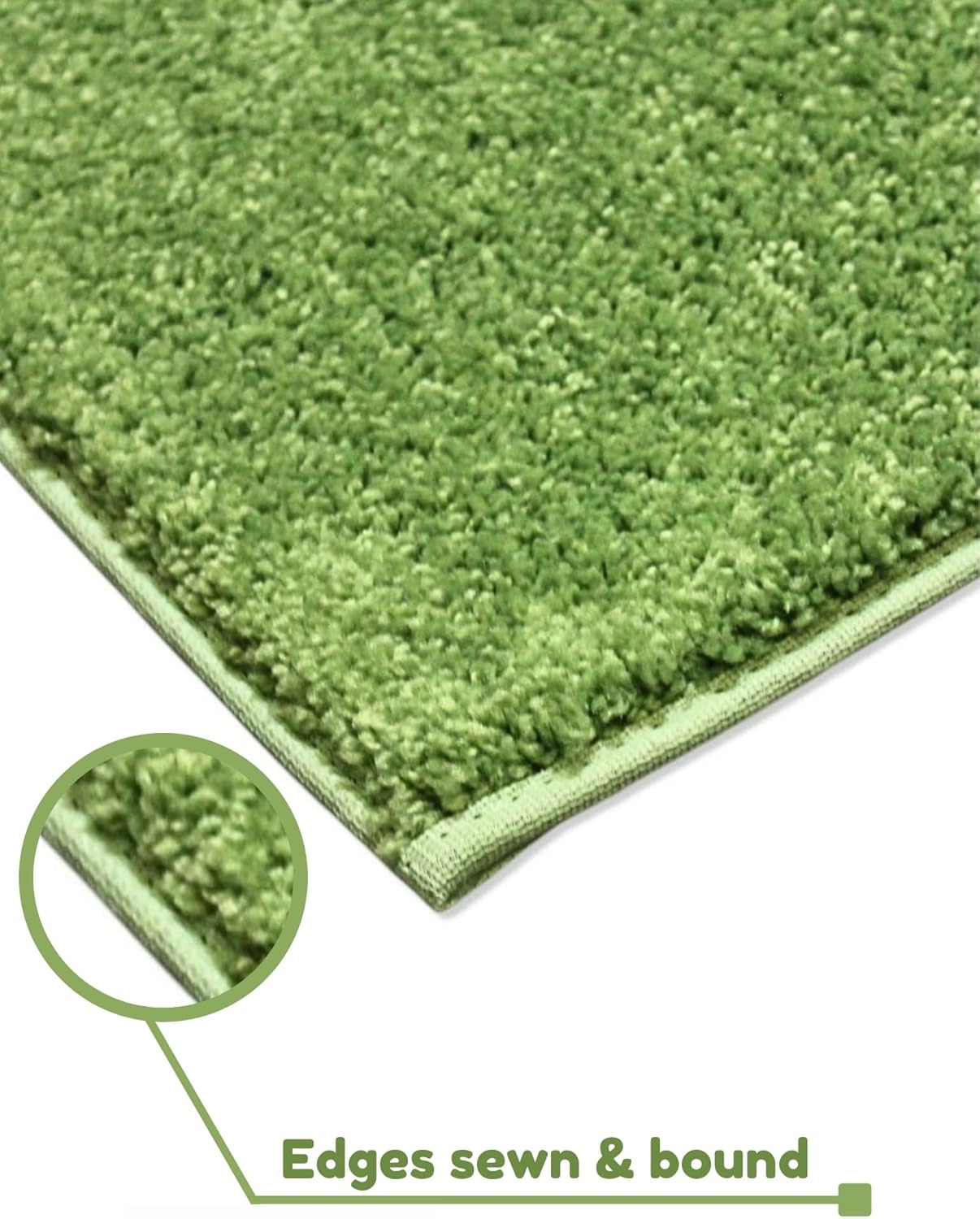 KOECKRITZ Soft and Colorful Kids Classroom Area Rugs (Passes Flammability Pill Test) Many Sizes and Bright Colors to Select from (8' x 12', Lime)