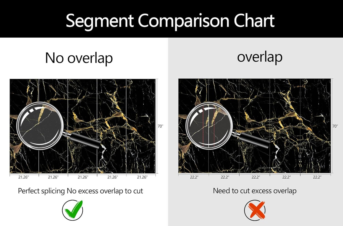 Black Golden Marble Wallpaper Abstract Stone Texture Wall Mural Living Room Bedroom Office (Not Peel and Stick)