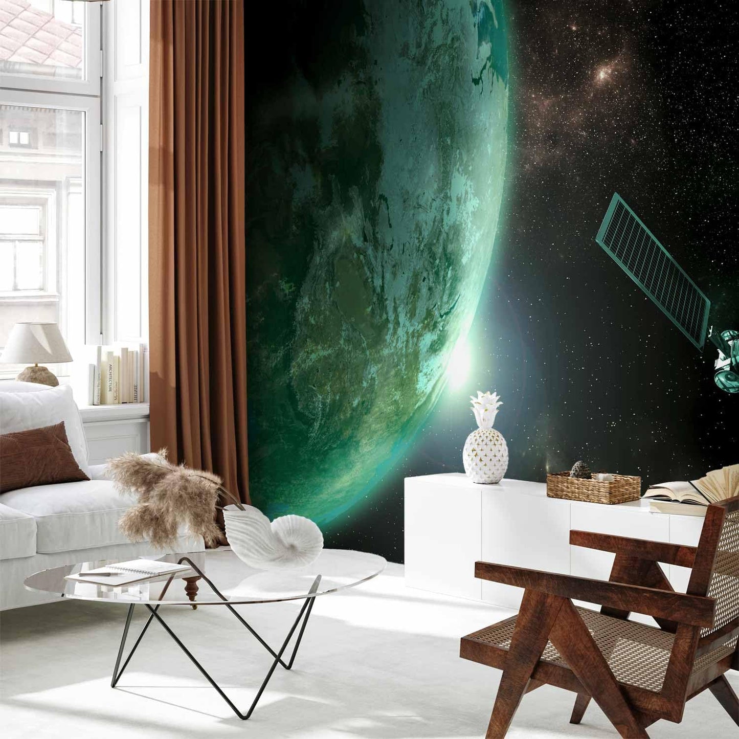 artgeist Premium Wall Mural Cosmos Galaxy 79x55 in - XXL Non-Woven Wallpaper Fleece Wall Decor Photo Print Picture Image Design Home n-B-0007-a-b
