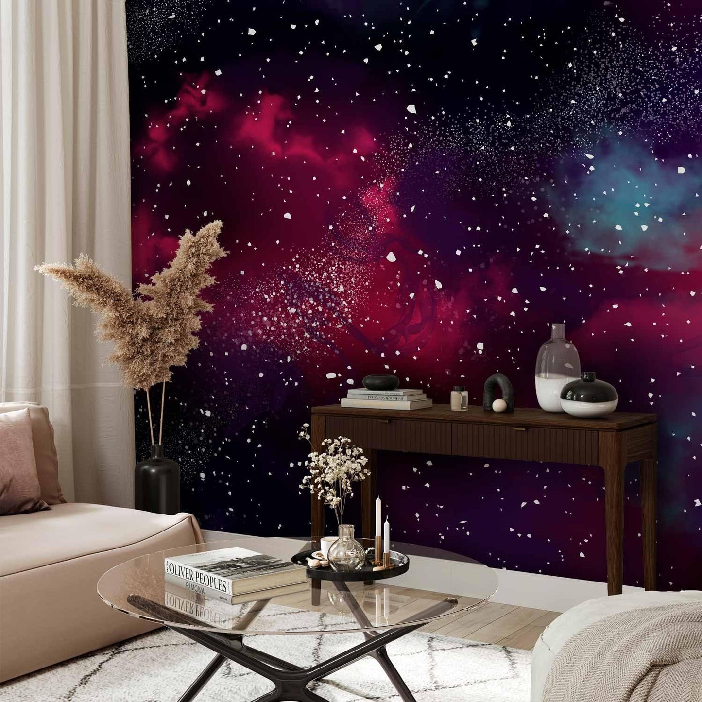 artgeist Wall Mural Space 138x101 in - Non-Woven Wallpaper Fleece Wall Decor Photo Print Picture Image Design Home Mural Galaxy Universe Cosmos Sky a-A-10326-a-a