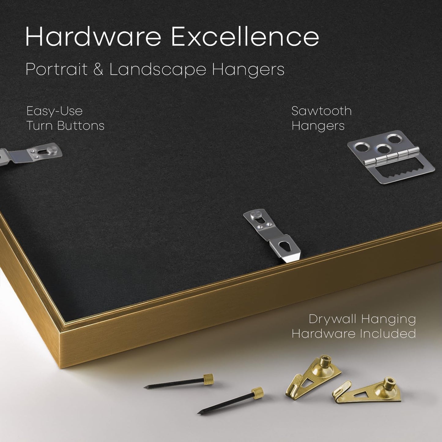 Homeforia 8.5x11 Diploma Frame Bronze, High End Metal 8.5 x 11 Certificate Frames, 11x8.5 Document Frame for Wall or Tabletop, 8.5by11 Letter Size Graduation Frames, Tempered Glass, Wall Kit, Set of 1