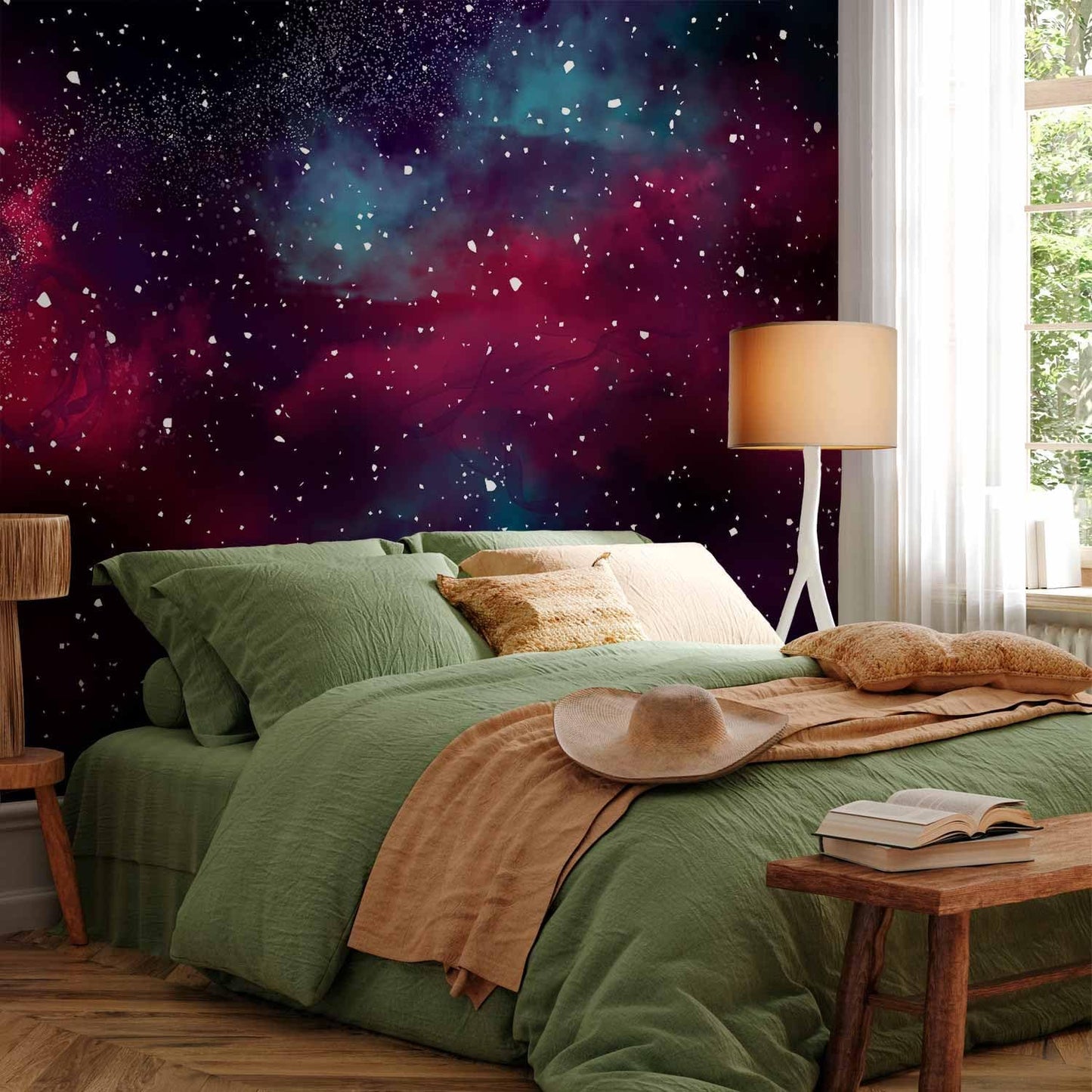 artgeist Wall Mural Space 118x83 in - Non-Woven Wallpaper Fleece Wall Decor Photo Print Picture Image Design Home Mural Galaxy Universe Cosmos Sky a-A-10326-a-a