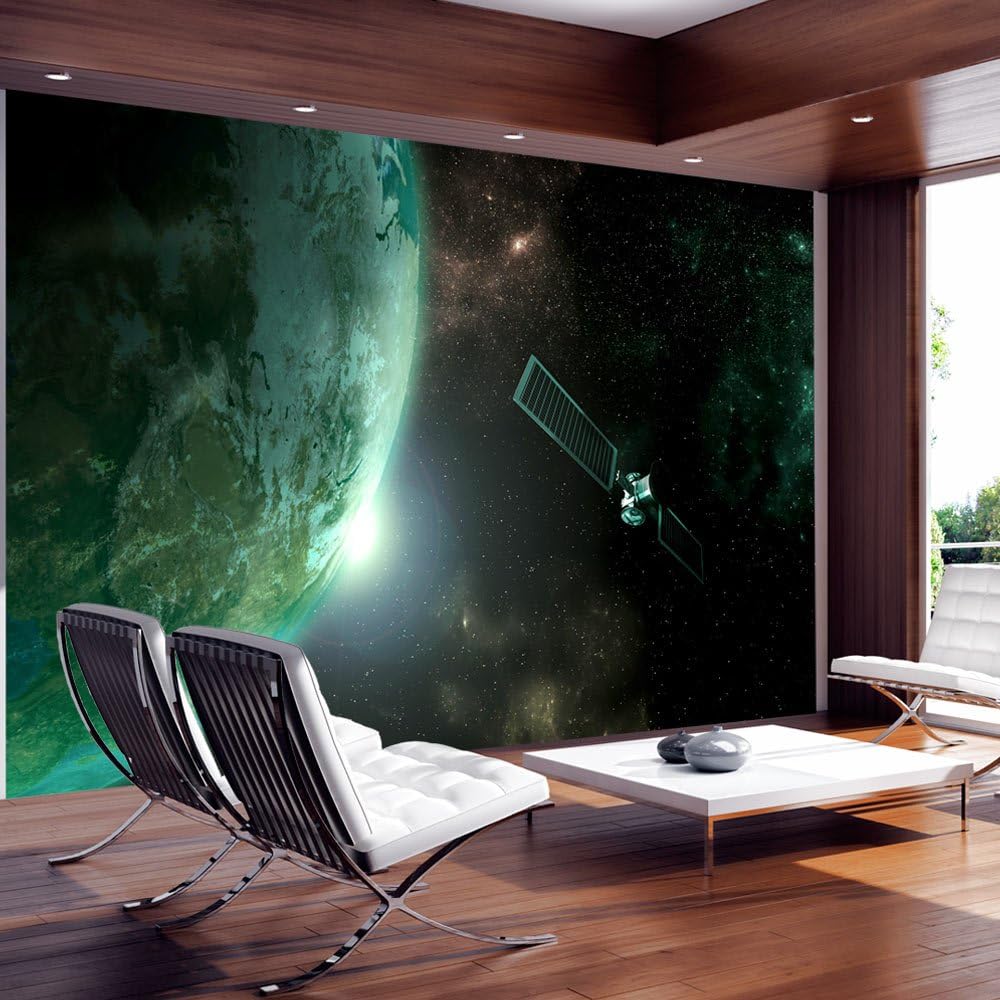 artgeist Wall Mural Cosmos Galaxy 77x55 in - Peel and Stick Self-Adhesive Wallpaper Removable Large Sticker Foil Wall Decor Print Picture Image Design n-B-0007-a-b
