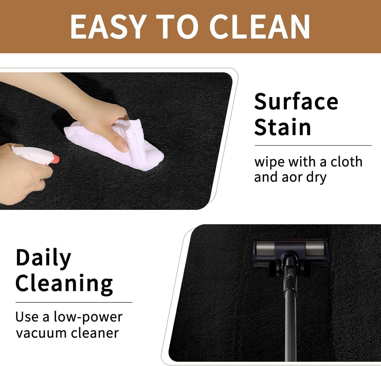 Sour Lemon 6x9 Area Rugs for Living Room, Soft Large Area Rug Fluffy Rugs for Bedroom，Machine Washable Area Rug Non Slip Carpet Rug for Living Room Playroom Kids Room Home Decor