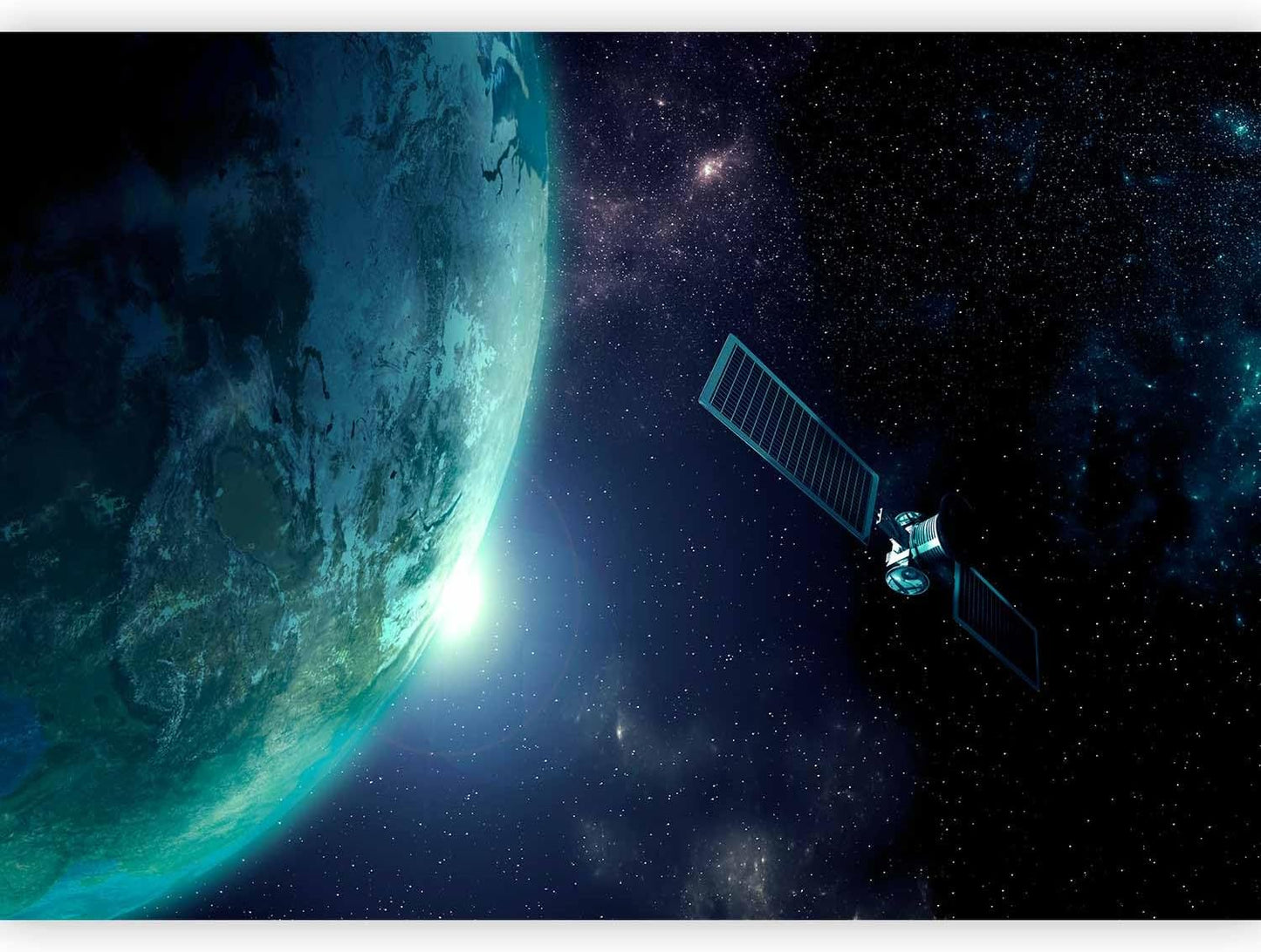 artgeist Wall Mural Cosmos Galaxy 177x124 in - XXL Non-Woven Wallpaper Fleece Wall Decor Photo Print Picture Image Design Home n-B-0007-a-c