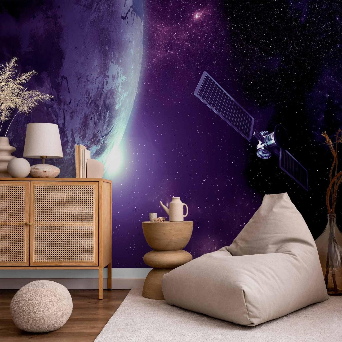 artgeist Premium Wall Mural Cosmos Galaxy 118x83 in - XXL Non-Woven Wallpaper Fleece Wall Decor Photo Print Picture Image Design Home n-B-0007-a-d