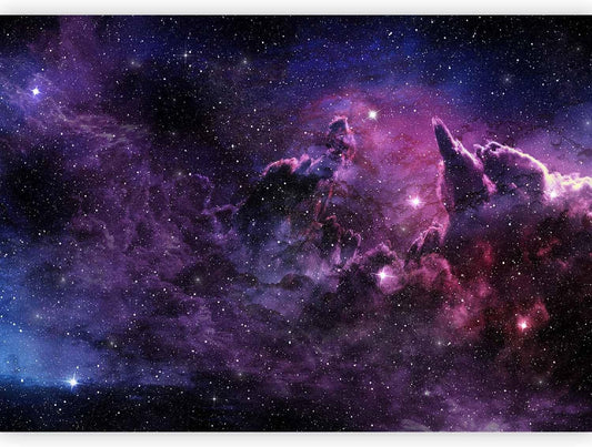 artgeist Wall Mural Cosmos Galaxy 173x124 in - Peel and Stick Self-Adhesive Wallpaper Removable Large Sticker Foil Wall Decor Print Picture Image Design a-C-0022-a-a
