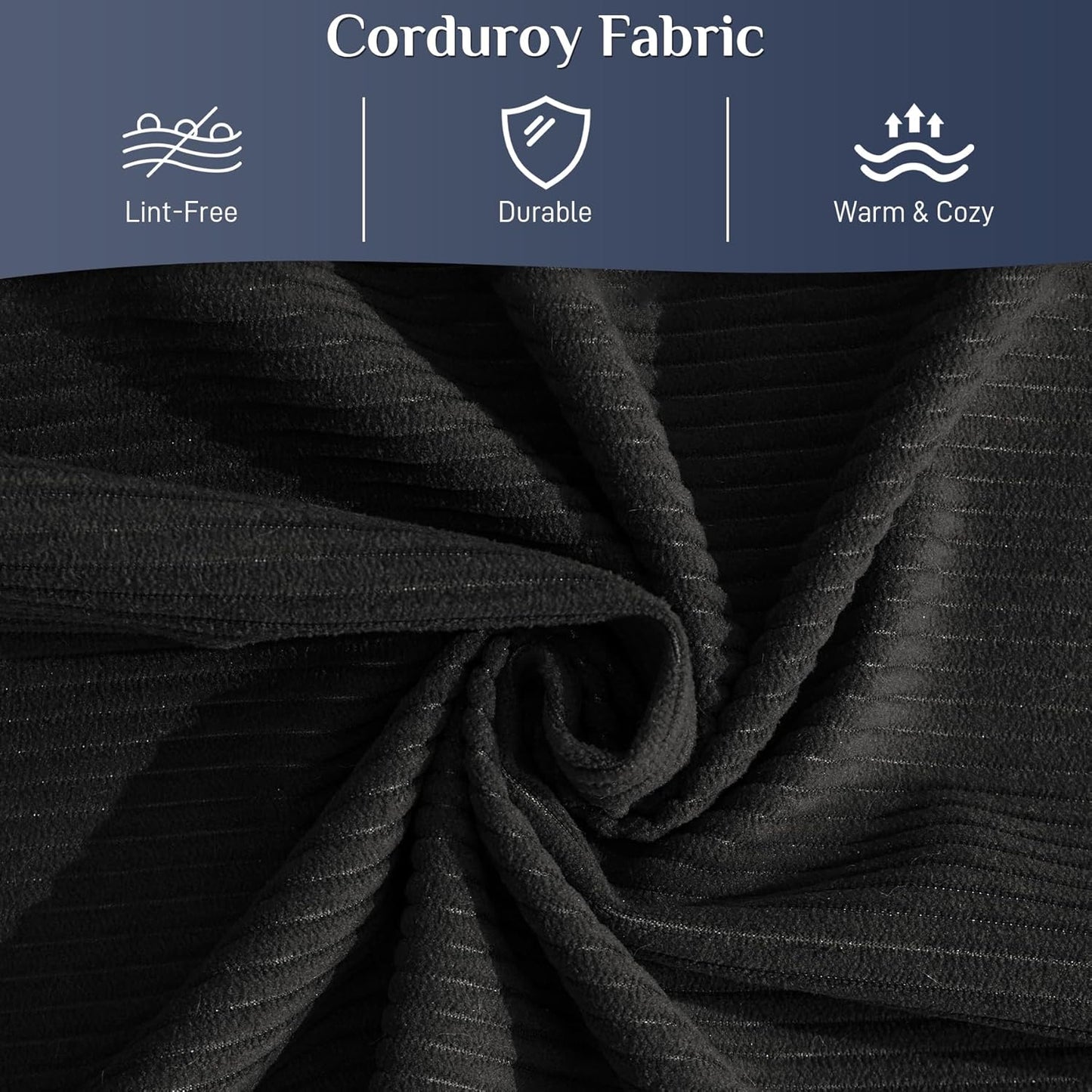 Modular Sectional Loveseat Sofa Cloud Boneless Couch, Modern Sleeper Sofa for Customizable Living Spaces, Cozy Modular Couch for Indoor Room, No Assembly Required, Black