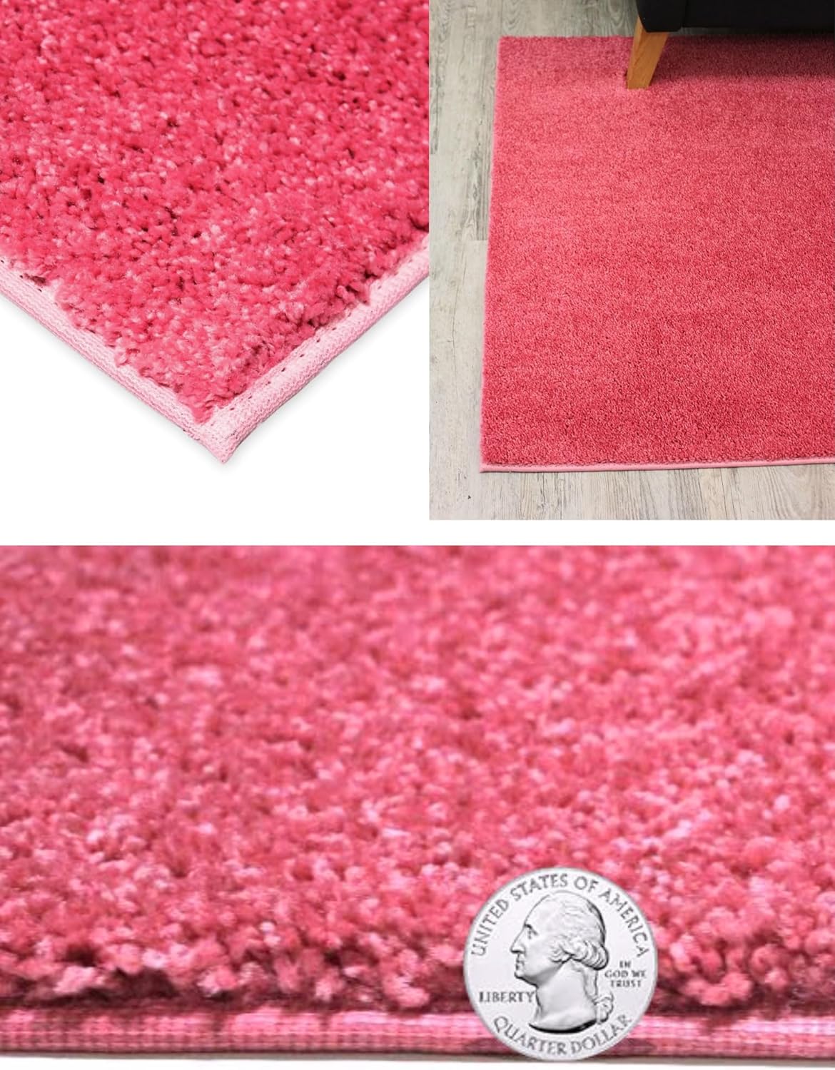 KOECKRITZ Soft and Colorful Kids Classroom Area Rugs (Passes Flammability Pill Test) Many Sizes and Bright Colors to Select from (8' Round, Glamour)