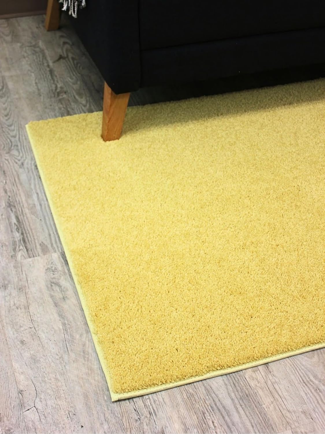 KOECKRITZ Soft and Colorful Kids Classroom Area Rugs (Passes Flammability Pill Test) Many Sizes and Bright Colors to Select from (12' x 12', Lemon)