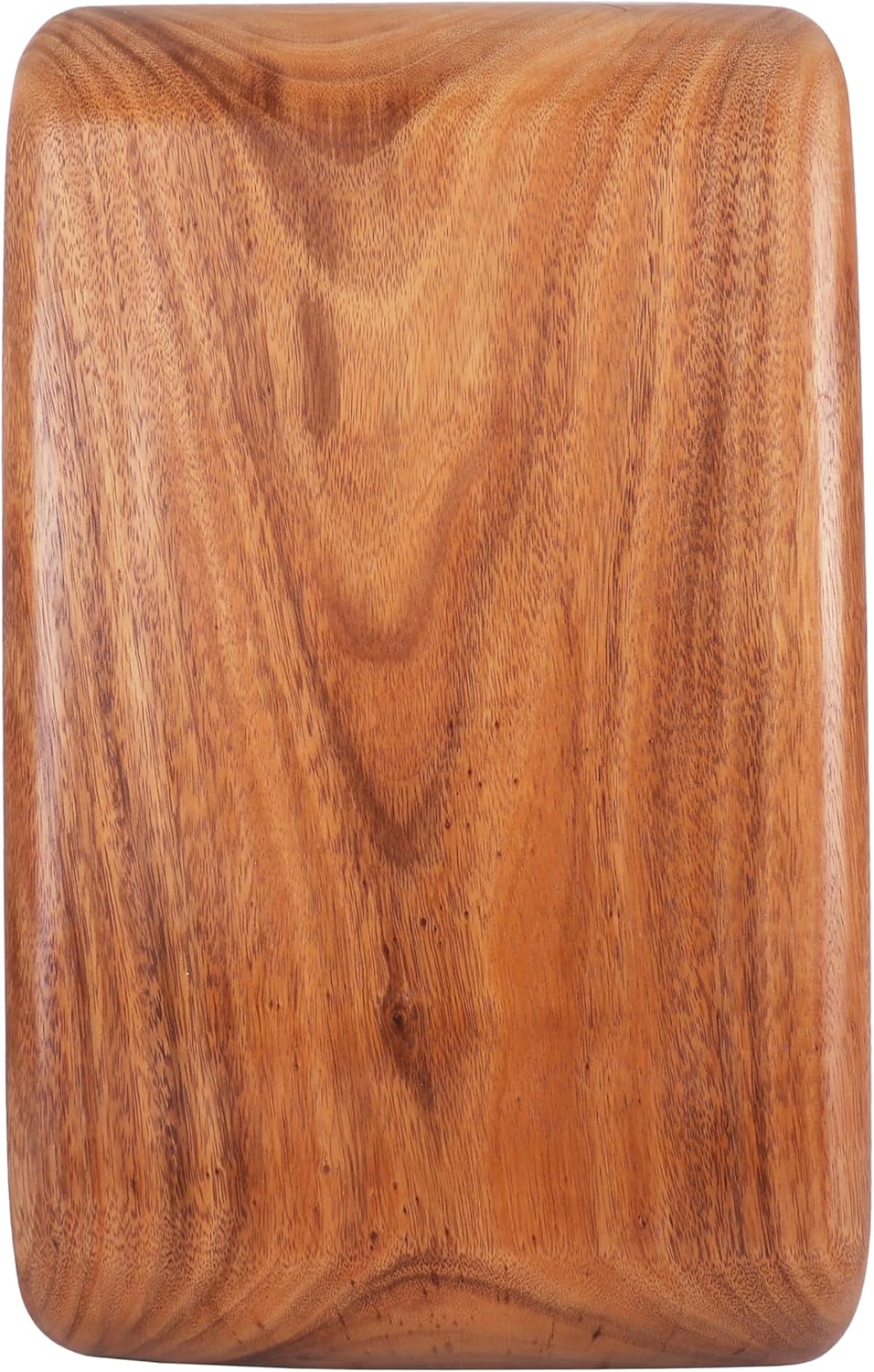 Rutledge & King Mid Century Modern Boho Chic Round Wooden End Table - 15.75"D x 11.8"W x 19.7"H - Brown