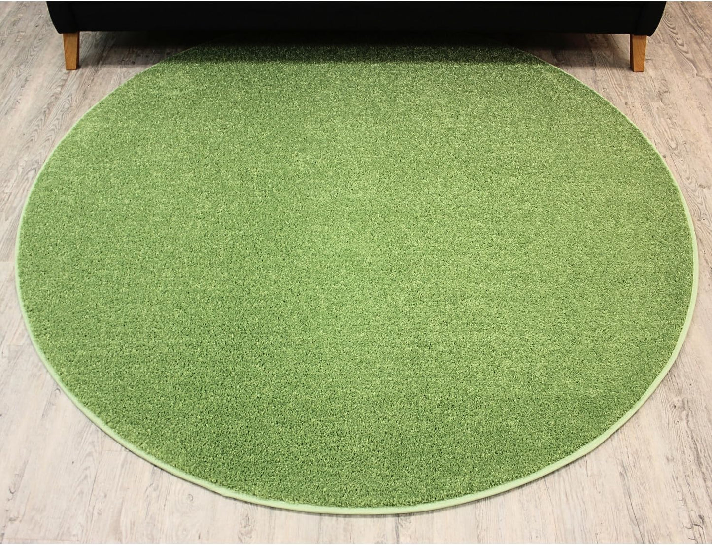 KOECKRITZ Soft and Colorful Kids Classroom Area Rugs (Passes Flammability Pill Test) Many Sizes and Bright Colors to Select from (12' Round, Lime)