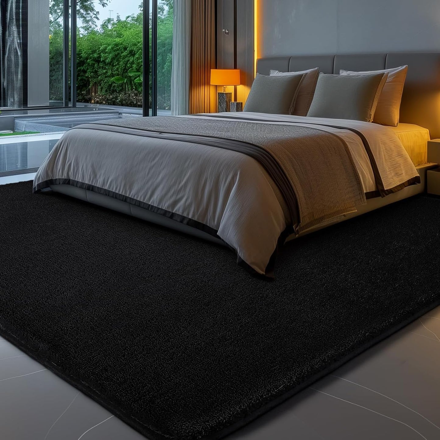 Sour Lemon 6x9 Area Rugs for Living Room, Soft Large Area Rug Fluffy Rugs for Bedroom，Machine Washable Area Rug Non Slip Carpet Rug for Living Room Playroom Kids Room Home Decor