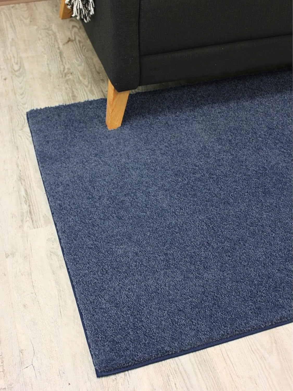 KOECKRITZ Soft and Colorful Kids Classroom Area Rugs (Passes Flammability Pill Test) Many Sizes and Bright Colors to Select from (8' x 12', Navy)