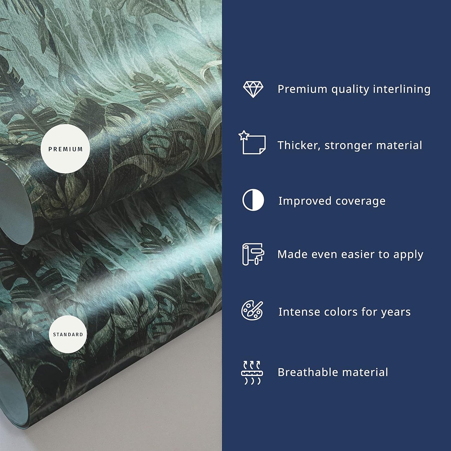 artgeist Premium Wall Mural Waterfall 216x98 in - Non-Woven Photo Wallpaper Art Print Fleece Wall Mural Decoration Poster Picture Design Nature Sun Pink Tree Forest c-B-0474-a-a