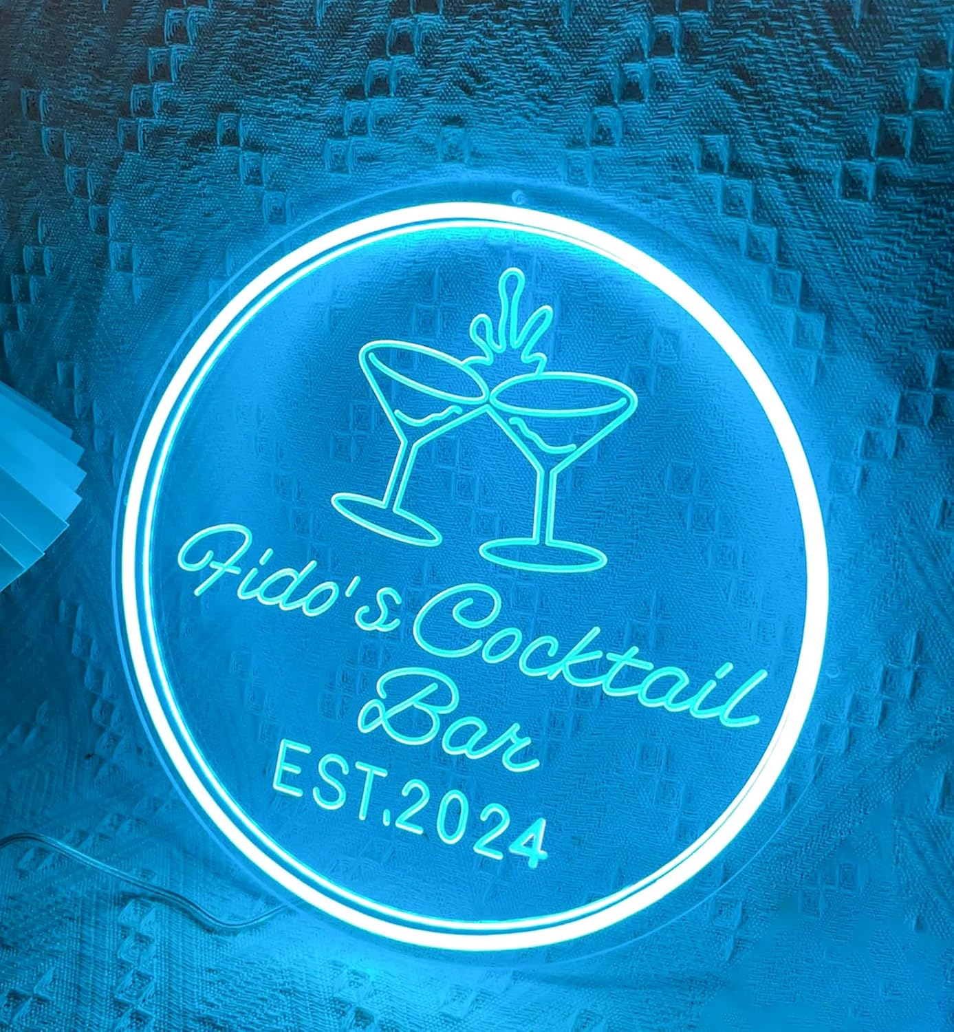 Custom Neon Sign, Custom LED Neon Sign Customizable for Business Salon Beauty Nail Studios Light Up Name Sign, Personalized Neon Light Suitable for Bar Bakeries Coffee Shop Decorations