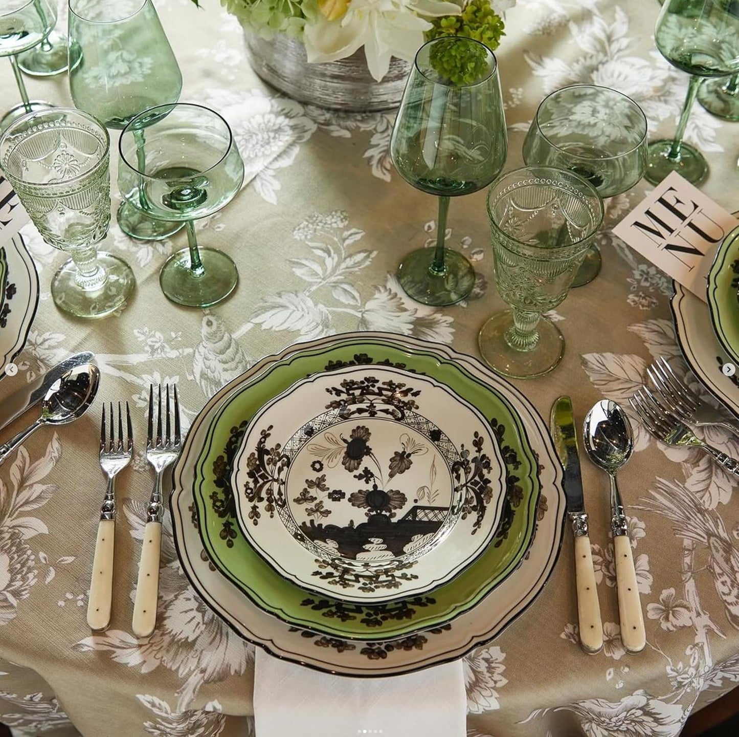 Saludi Original Light Blue Sea Wine Glasses, 16.5oz (Set of 6) Stemmed Single Color Teal Green Sea Foam Glass - Great for All Wine Types and Occasions or Gifts - Luxury, Durable, Hand-Blown